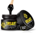 Boysea Organic Himalayan Shilajit Resin, 600mg Gold Grade Maximum Potency Natural Organic Shilajit Resin for Men & Women with 85+ Trace Minerals & Fulvic Acid for Focus & Energy, Immunity - 1.7 Ounce