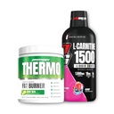 ProSupps Thermo Fat Burning Thermogenic Powder & 1500 L-Carnitine Bundle | Thermo (Spicy Rita) & L-Carnitine (Berry) - Weight Management & Pre Workout - Energy, Mood, Appetite Control