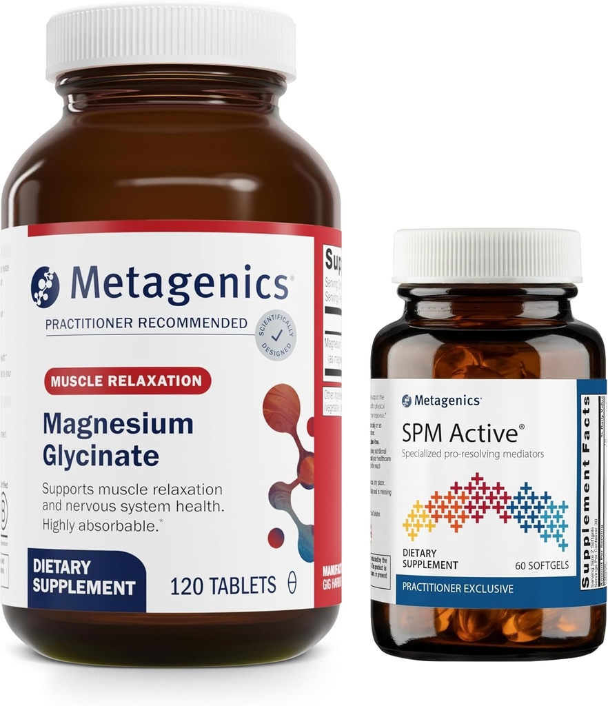 เมทานีเมชันส์ (Magnetium Glysita) – Magnecate & SPM acter - 120 Tablets of Magnesium Glycate for Servoluation System –60 Softlegels of PPM active for Commet Setting & Resource & Desmission