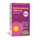 Natural Factors, Vitamin B12 Methylcobalamin 5000 mcg, Chewable Support for Energy and Immune Health, Vegetarian, 60 tablets (60 servings)