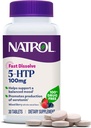 Natrol 5-HTP 100 mg, Hızlı Dissolve Supplement, Bir Dengeli Mood, Serotonin Production ve General Well-Being, 30 karma Berry Tablet, 30 Gün Supply
