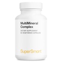 SuperSmart - Multimineral Complex Supplement (Full Spectrum) - with Magnesium, Zinc, Boron, Calcium, Chromium, Selenium, Iodine, Potassium | Non-GMO & Gluten Free - 90 Vegetarian Capsules