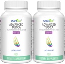 TUDCA Pečeň Podpora Doplnky 1200 mg-tretia strana testované-Bile soli pre Pečeň Detox Cleanse-Vysoká sila Formula-Vegan Kapsule pre Pečeň,Galbladder,Kidney Health,2 Fľaša-120 Kapsule