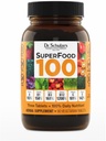 Superživila dr. Schulze 100 - vsak dan Superfood dodatek za podporo splošno Wellness - Mutivitaminska podpora za celično prehrano in energijo - čiste sestavine - Gluten-free & Dairy-free - 90 Count