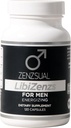 ZENZUAL LibiZenzs Men - Supliment alimentar natural Blend cu Ginseng, Maca Root, Ashwagandha - Creste nivelul testosteronului - Gluten gratuit (120 capsule)