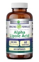 Amazing Formulas Alpha Lipoic Acid | 200 Mg Supplement | Capsules | Non-GMO | Gluten-Free | Made in USA (1 Pack, 60)
