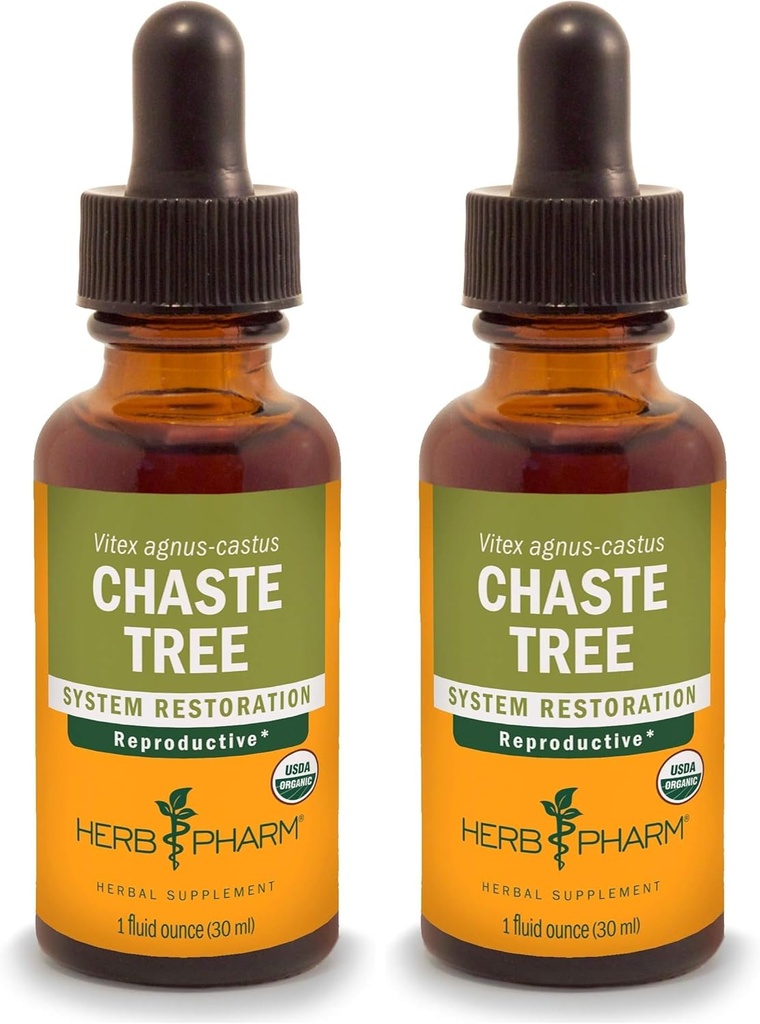 Extracció d'arbres Herb Pharm Chitate per a la implementació del sistema de reproducció femenina - 1 Ounce (DTASE01) (Pira de 2)