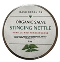 DASH ORGANICS Organic Stinging Nettle Salve | Vanilla & Frankincense Scented | 2oz Herbal Cleansing Balm | Mineral Balm