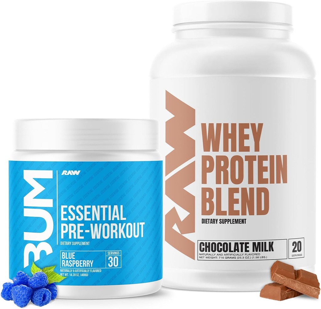 RAW Whey Protein Powder & essentiel præ-workout bundle