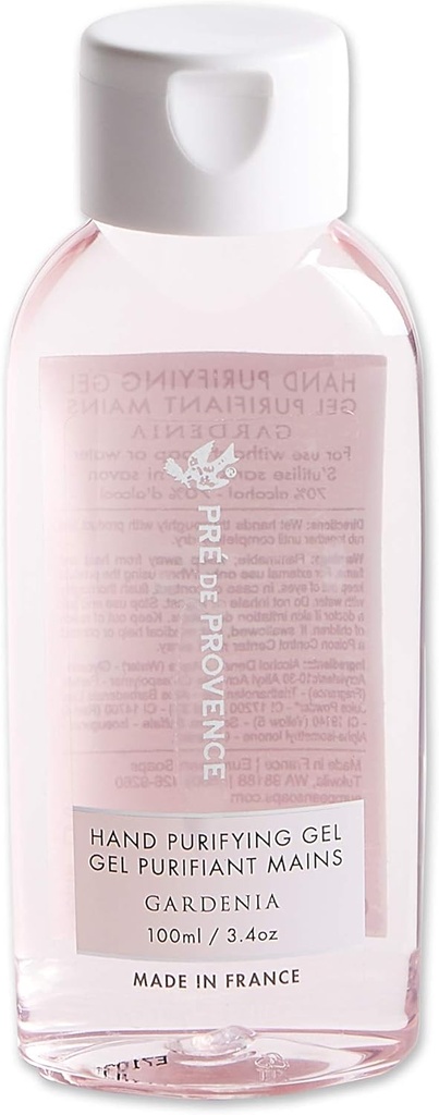 Prede Provence Advanced alkoholio pagrindo rankų sanitarija, Gardenia, 3.4 Skysčių tepalai