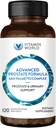 Vitamine World Advanced Prostate Formula Saw Palmetto Complex 120 Softgels, soutient la santé de la prostate, santé urinaire, libération rapide, sans gluten