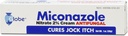 Globe Miconazole Nitrato 2% Antifungal Cream 1 oz, Cures Most Athletes Foot, Jock Itch, Ringworm y Más. Compare con el nombre líder Marca