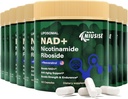 NAD Supplemento, NAD Nicotinamide Riboside 900 Mg per uomini e donne, Liposomal NAD+ Integratore con Nicotinamide Riboside, Resveratrolo & Quercetina, Energia, Boost NAD+, 900 capsule