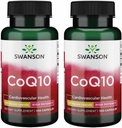 Swanson CoQ10 - Membantu Perlindungan Kesehatan Jantung, Dukungan Energi, & Aids Overall Cardiovascular System Kesehatan - Membantu Mempertahankan Suplemen Koenzim Q10 - (100 Kasules, 120mg Masing-masing) (2 Pack)