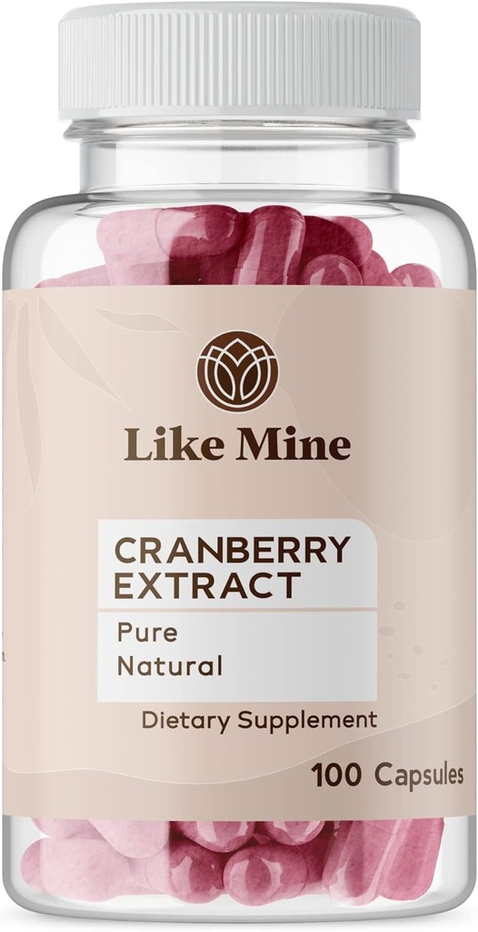 Som Mine Cranberry Extract (100 kapsler) ren, ingen additiver, Enkelt Ingrediens (100 greve)
