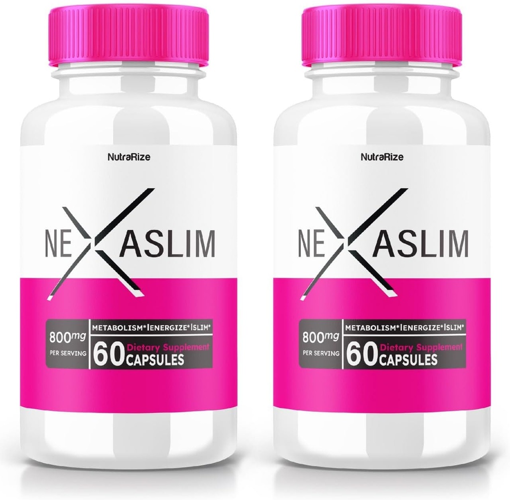 (2 แพก) Naxaslim Capsule, Naxaslim Metablosm Magazy Booster สูตร, Datary Supplement for Fred Weight Losts, All-natural Pults, Alliting Bally Fat, Nexa Slieve Review (Phole).