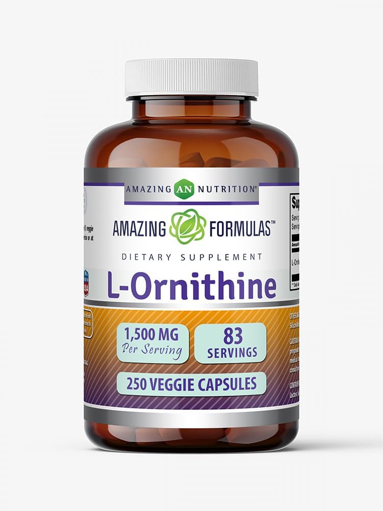Amazing Formules L-Ornithine Supplement 
