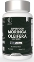 קפסולות מורינגה אורגנית | Green Moringa Leaf for Energy, Metabolism & Immune Support - 20 קפסולות, Superfood Natural