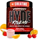 PROSUPPS Mr. Hyde Xtreme Pre Workout Powder with Creatine, Beta Alanine & Caffeine - Muturreko energia, ponpak, fokua eta errendimendua - Fitness eta Gym osagarriak gizon eta emakumeentzat (Fruit Punch, 30 zerbitzatu)