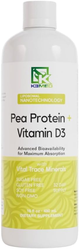 Nanonutition Protein + วิตามิน D3 | Liposomal Nanotechology (inal Ingradients |16 Fl. Oz.