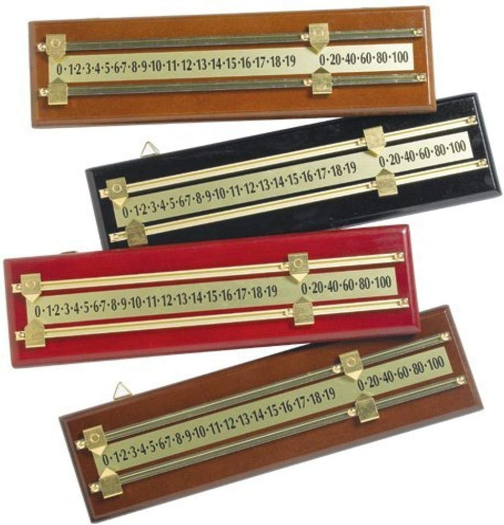 CueStix International Stained Wood Score Board