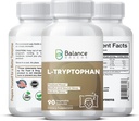 L-Tryptofaani 250 mg, 90 Veg kapselia - Rentouttavan unen ja rentoutumisen lisäosa
