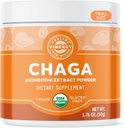 Vimergy Chaga Powder - Superfood Cellular Support * - Fördelar kardiovaskulär hälsa * - USDA Certified Organic, Vegan, Gluten-Free - 33 portioner