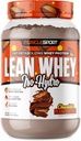 Musclesport Lean Whey Revolution Protein Powder - Whey Protein Isolate - Low Calorie, Low Carb, Low Fat, Incredible Flavors - 25g Protein per Scoop (2LB, Chocolate Peanut Butter)