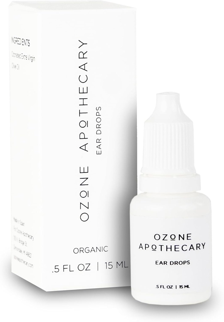 Aceite de ozono Infused Ear Care | Aceite Ozonado para Nourish, Protexer e Limpar para Persoas e Animais