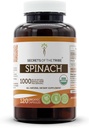 Secrets de la Tribe Spinach USDA Organic 120 Capules, 1000 mg, Spinach Organic (Spincia Palea) Draden Le (12af0 Capsules)
