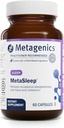 Metagenics - MetaSleep - Dual-Phase Melatonine met Kava Sleep Supplement - 60 capsules (verpakking van 1)