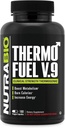 NutraBio ThermoFuel V.9 gizonezko eta emakumezkoentzat - Metabolismoa bultzatzeko eta apetita Suppressant-Thermogenic Fat Burner-180 kapsulak
