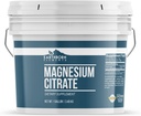 Earthborn Elements Magnesium Citrate 1 Gallon Bucket, Oral supplement, No Additives or Fillers