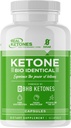 Keto BHB Salts Capsules - Sodium Calcium & Magnesium BHB Capsules med Patented GoBHB Beta-Hydroxyrate Electrolytes - Exogena Ketones Supplement för förbättrad energi Focus & Rapid Ketosis
