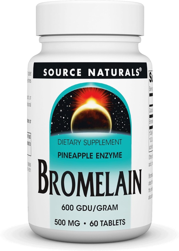 Sumbers Bromelain 500mg Proteolytic Enzyme Suplemen - 60 tablet