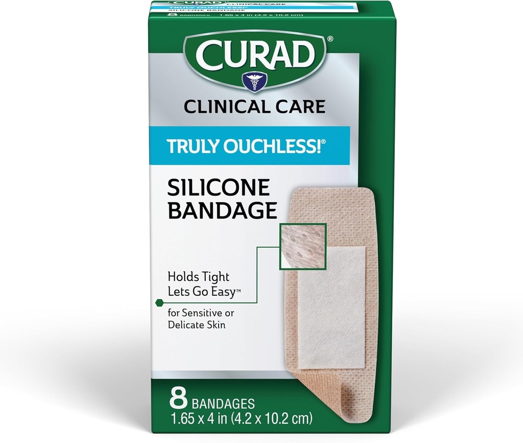 Curad - CUR5003V1 Verkligen Ouchless Silicone Bandage