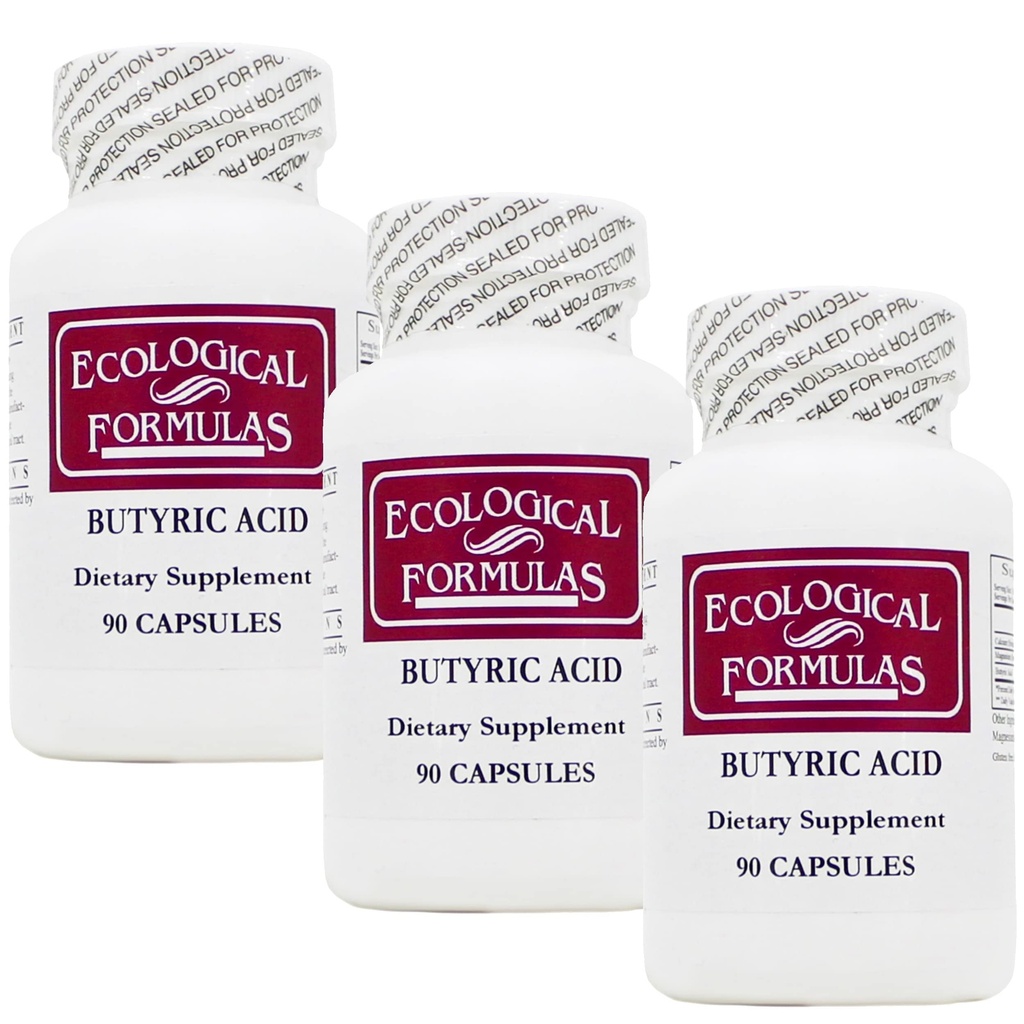 Ecological Formulas Calcium Magnesium Butyrate | Supports Gut Health |Digestion | Leaky Gut | 3-Pack