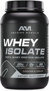 Cơ bắp tuyệt vời Whey Protein cô lập Powder 25 gms protein Per phục vụ 100% Whey fhey Zero Fat sản xuất ở Mỹ (2 Lb, Cookie & Bread)