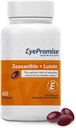 EyePromise Zeaxanthin + Lutein Eye Vitamin - 60 Softgels Capsules Made with Natural Ingredients for Diets Incluíndo Gluten Free e Vegetarian - Protexer e mellorar a súa saúde do ollo