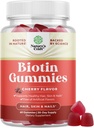 모발 성장을 위한 자연적인 Biotin Gummies - Biotin Vitamins Hair Skin and Nails Gummies for Women and Men - 성장 비타민 여성 Pantothenic 산