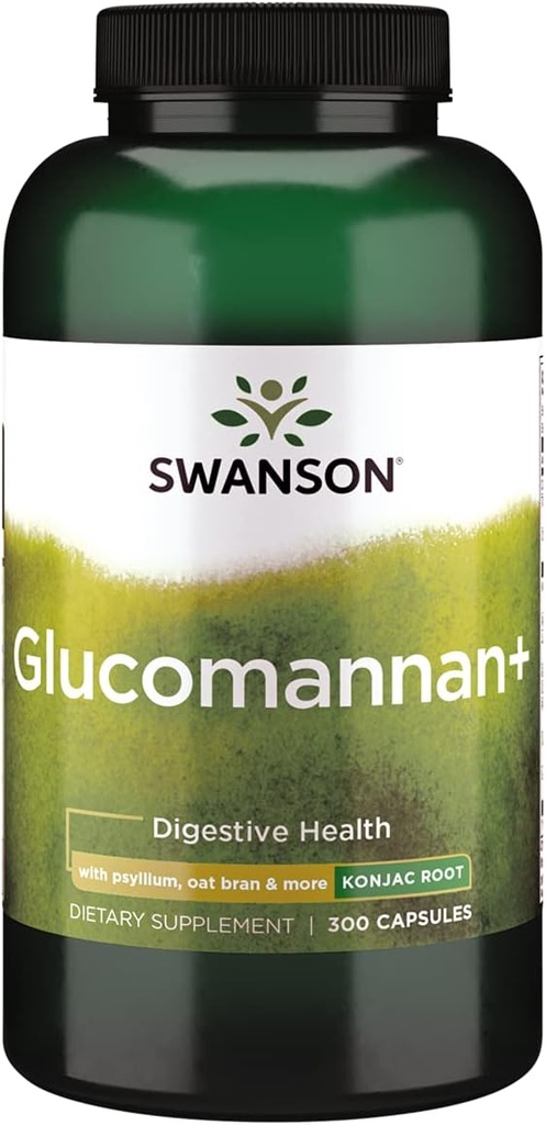 Swanson Glucomannan + 300 kapszula