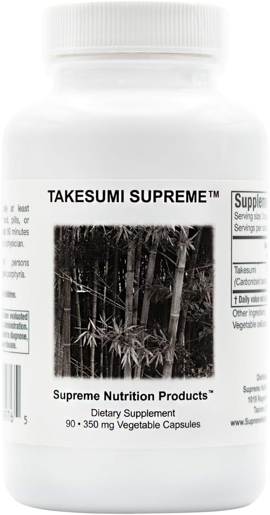 La Suprema Nutrition Prenum La Suprema, 90 Pureld Bamboo Charcoal Vegetarrian Capsules