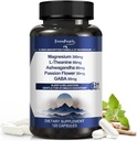GROENPEOPLE Triple Magnesium Complex  Ondersteuning Restful voor mannen en vrouwen - Veganistisch, hoog-absorptie - 120 CT