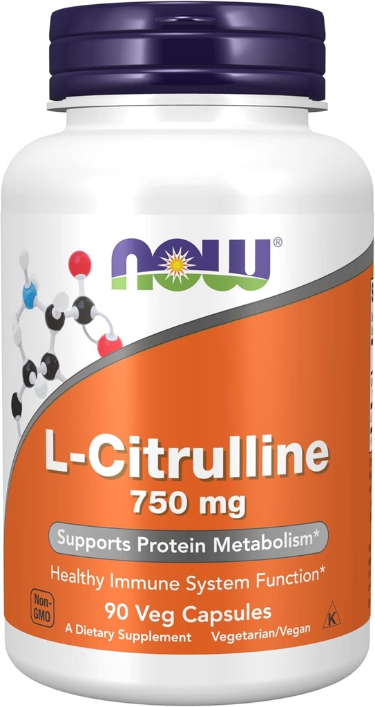 Храни L- Citrulin 750 mg - 90 Caps 3 Pack