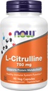 Now Foods L-Citrulline 750 mg - 90 Caps 3 Pack