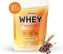 GOPOWER Whey Protein Powder, với BCAAs, Wes Fed Protein Powder, 2 Pound, 18 phục vụ