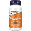 NOW Foods Supplements, L-Lysine (L-Lysine Hydrochloride) 500 mg, Amino Acid, 100 Count(Pack of 1)