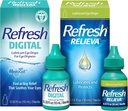 Relieva 윤활유 Eye Drops (0.33 Fl Oz) 디지털 윤활유 Eye Drops (0.33 Fl Oz)