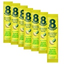 8Greens Super Greens Powder □ Superalimentos de mistura prebióticos e probióticos para a saúde da tripa, metabolismo, desobstrução, com fibra, enzimas digestivas, orgânicos: espirulina, chlorela, limão, 7 Servings